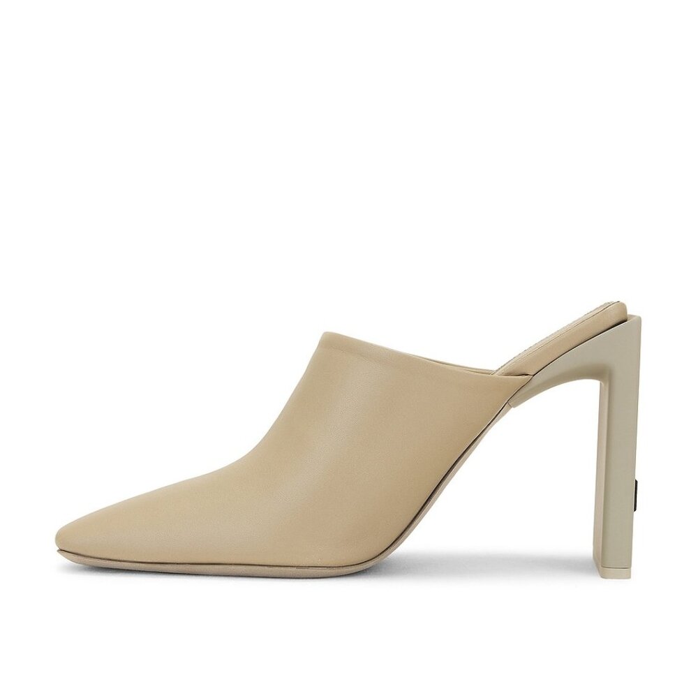 New Fear of God High Mule Pump in Calf Creta cream FWRD leather high heel EU 41